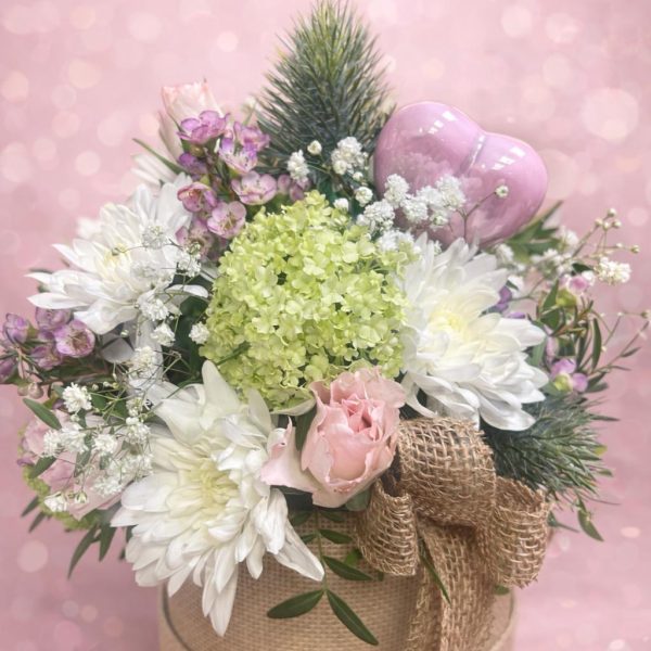 Fresh Flower hatbox