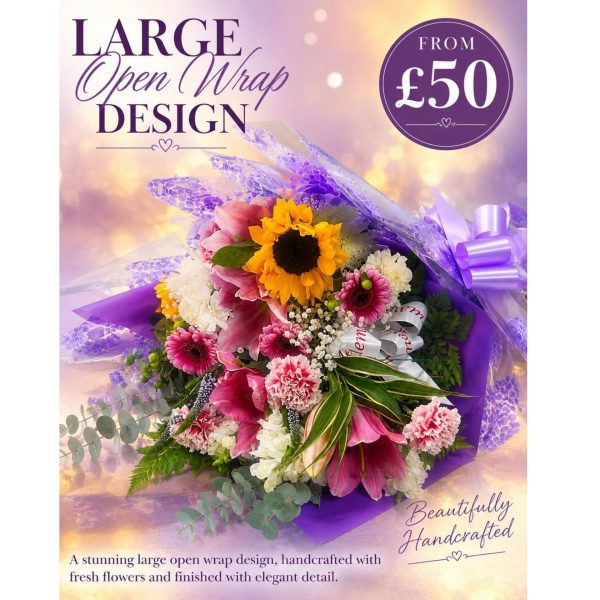 Large Open Wrap Design