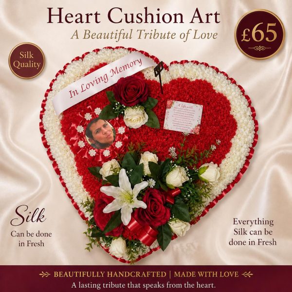 Heart Cushion Art